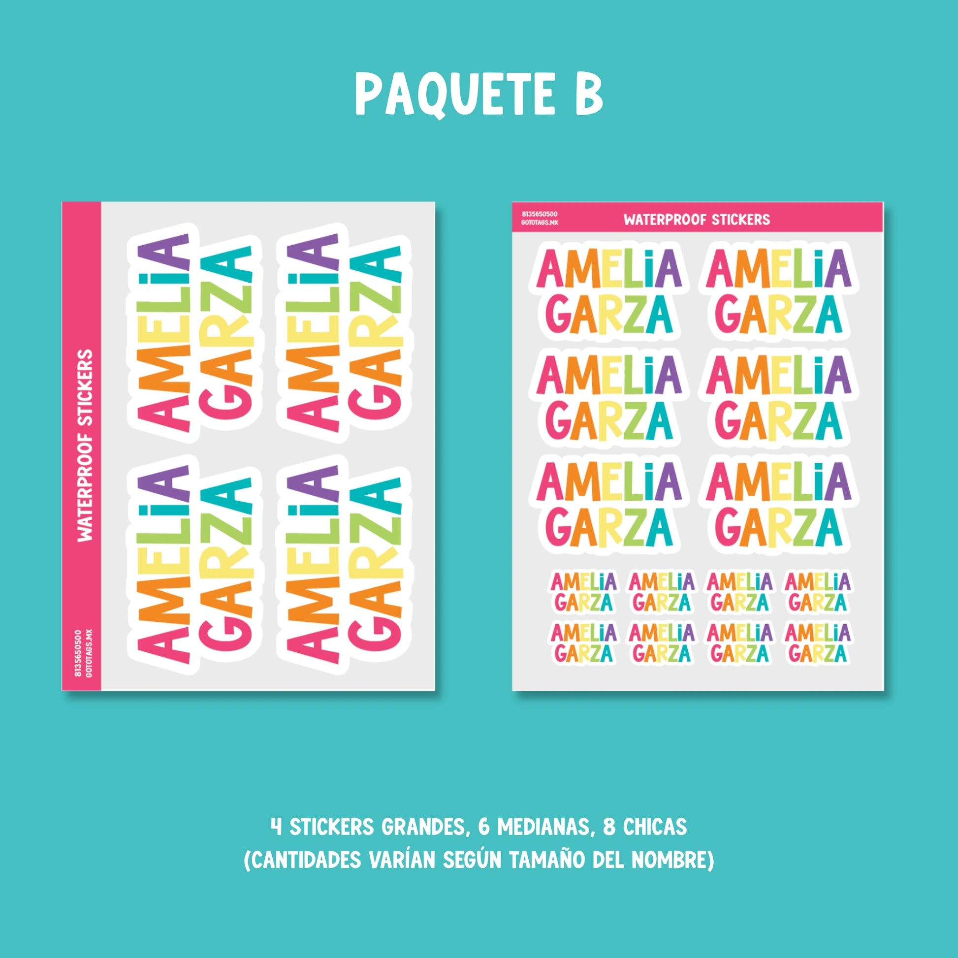 Stickers Silueta: Color 06