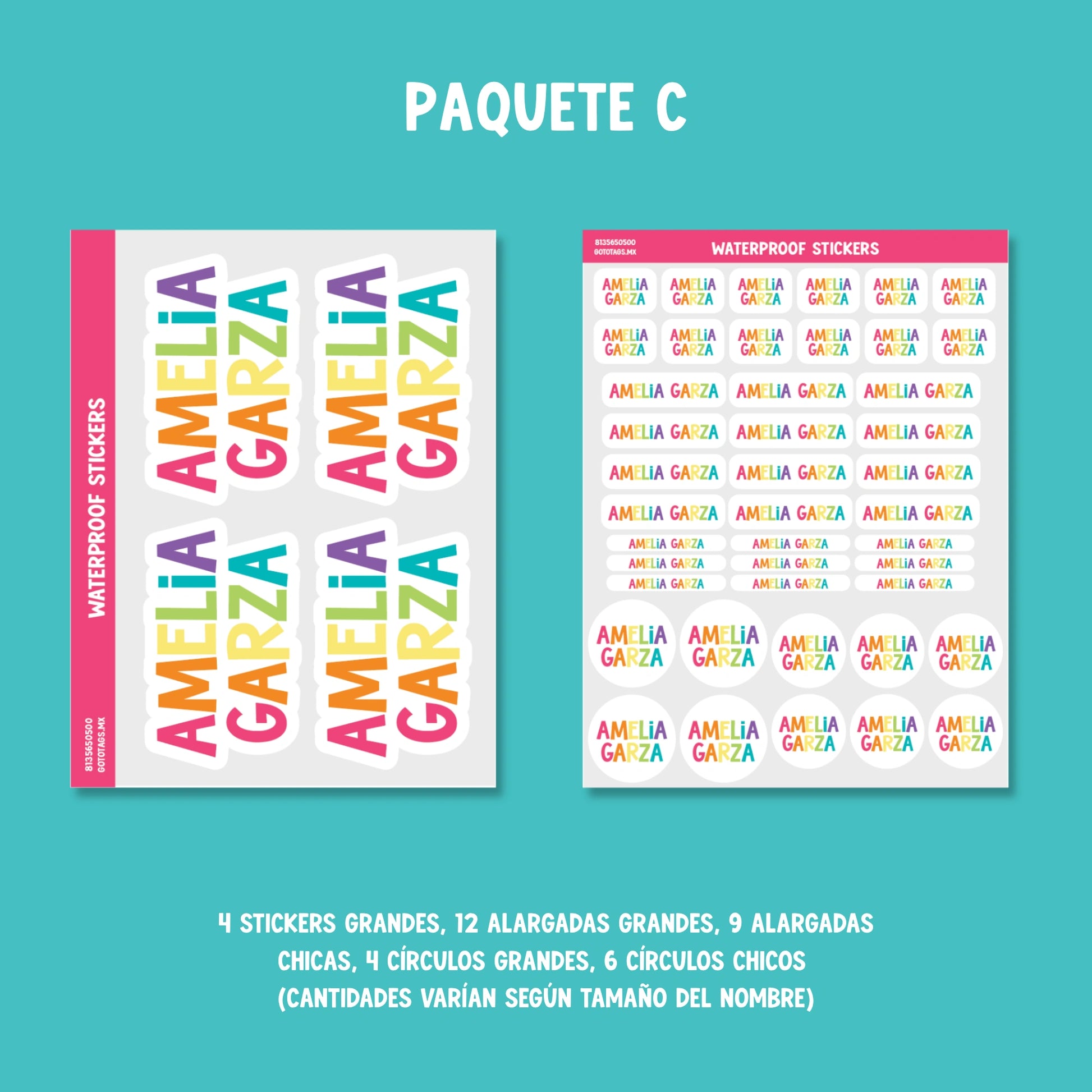 Stickers Silueta: Color 06
