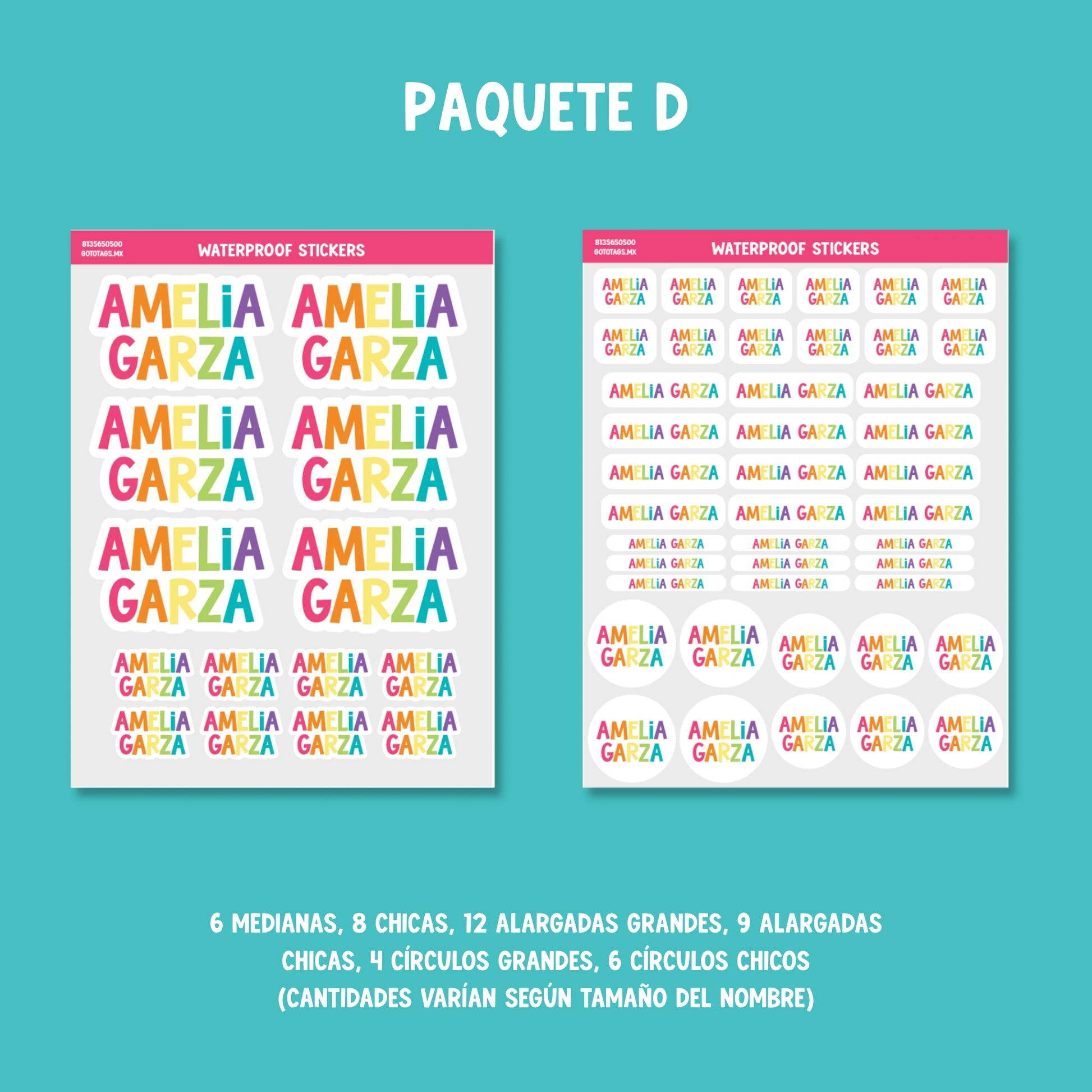 Stickers Silueta: Color 06