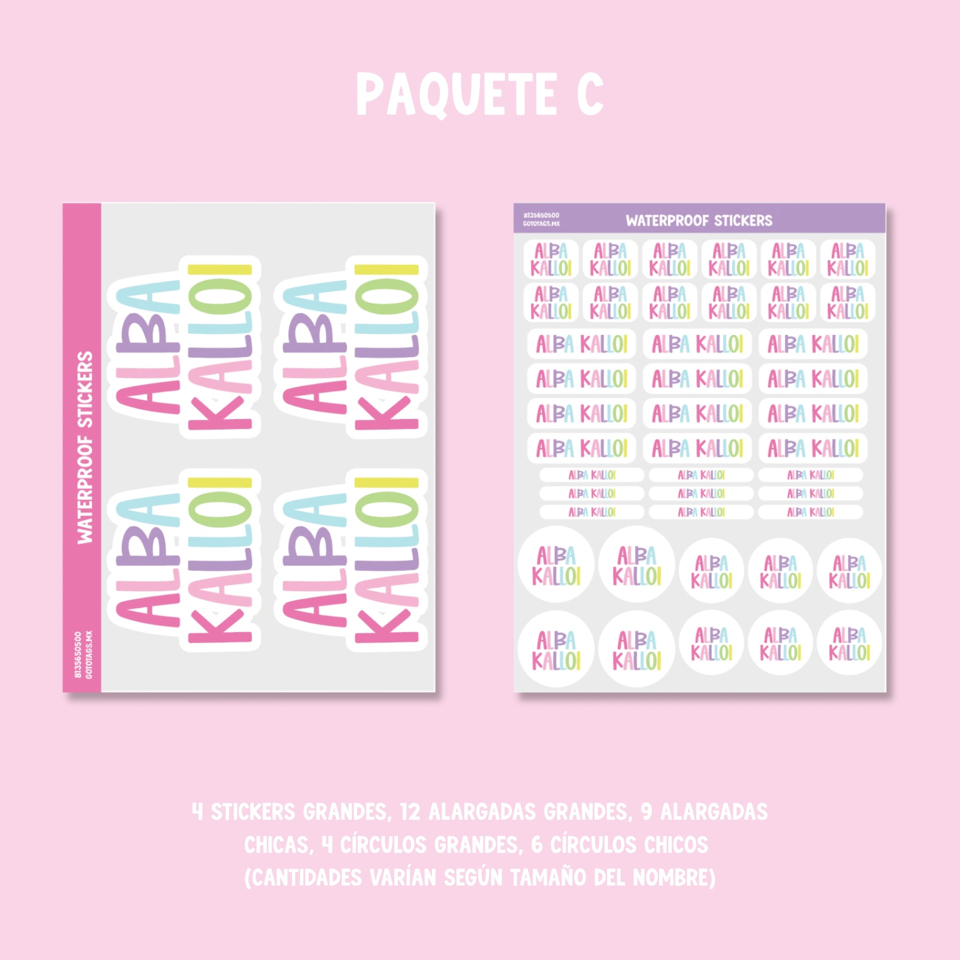 Stickers Silueta: Color 07