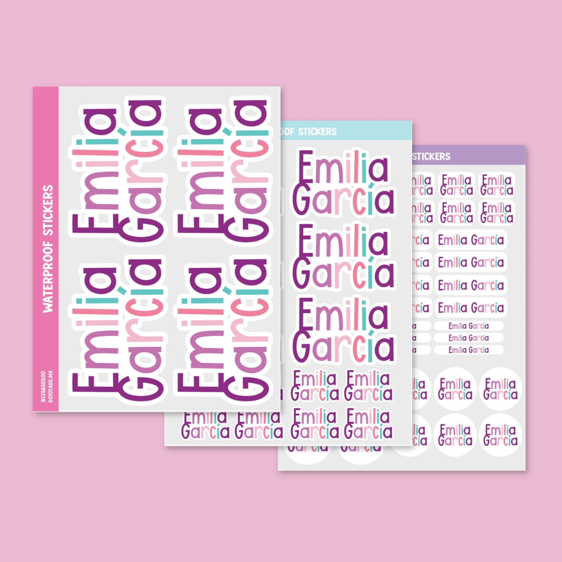 Stickers Silueta: Color 08
