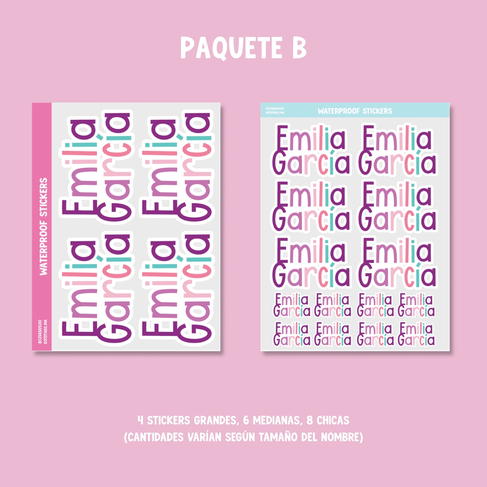 Stickers Silueta: Color 08