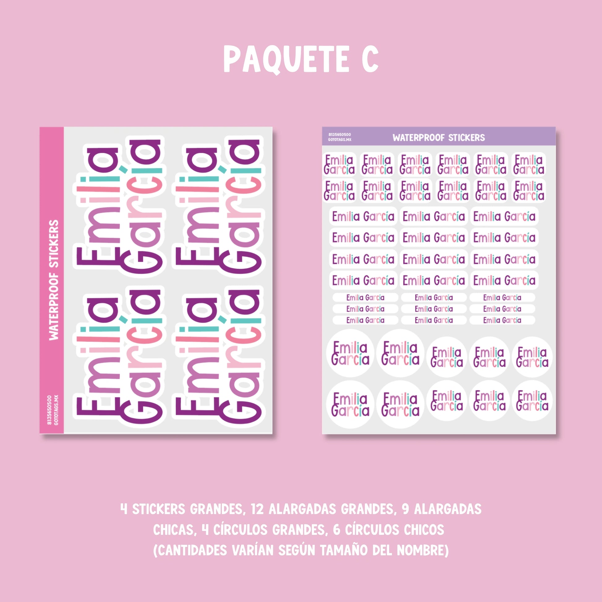 Stickers Silueta: Color 08