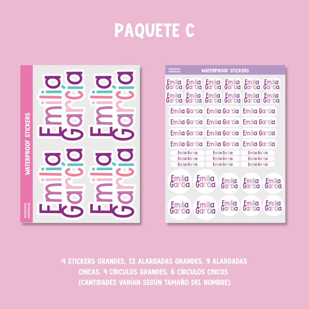 Stickers Silueta: Color 08