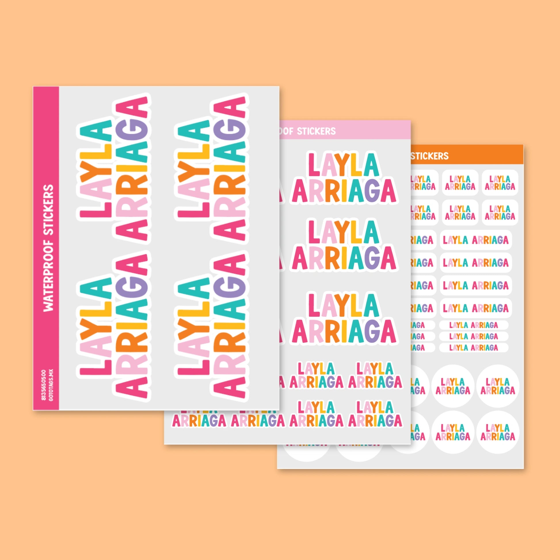 Stickers Silueta: Color 09