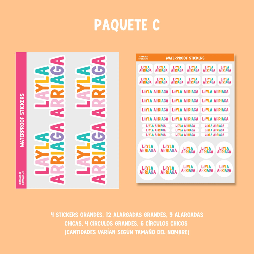 Stickers Silueta: Color 09