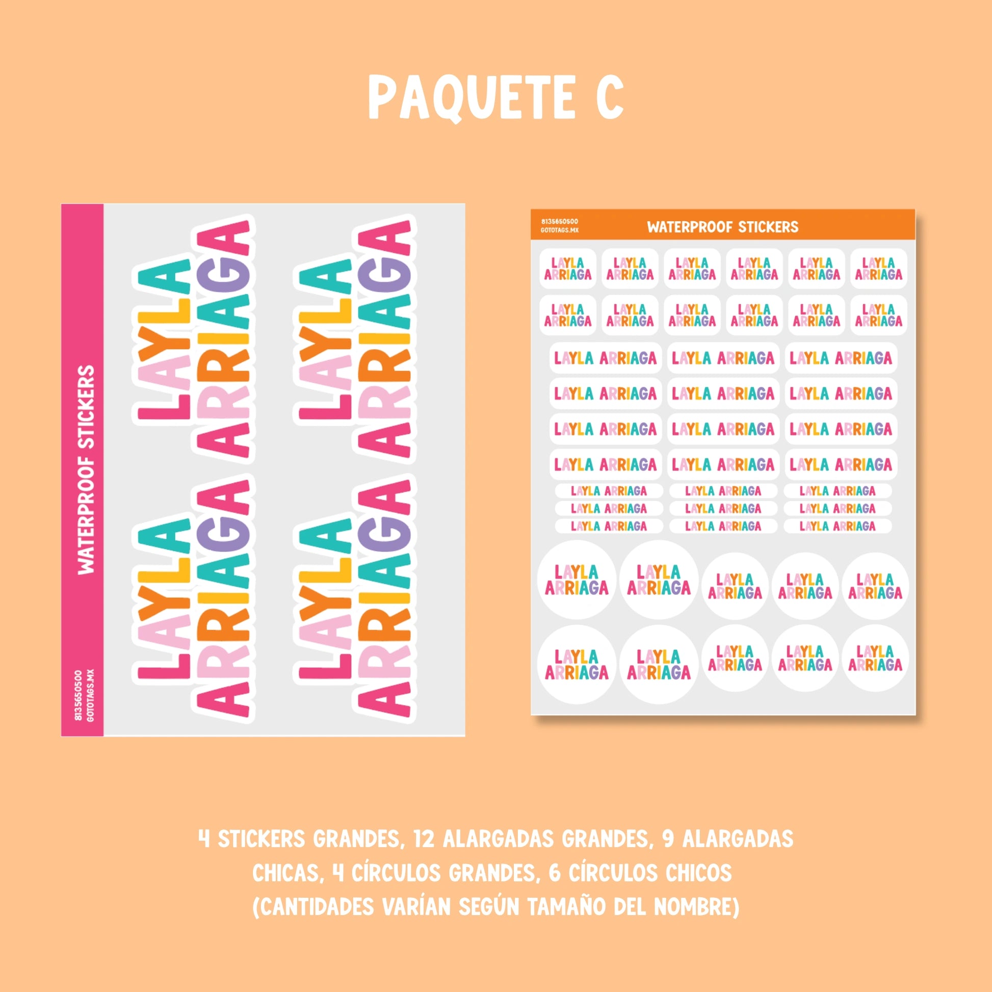 Stickers Silueta: Color 09