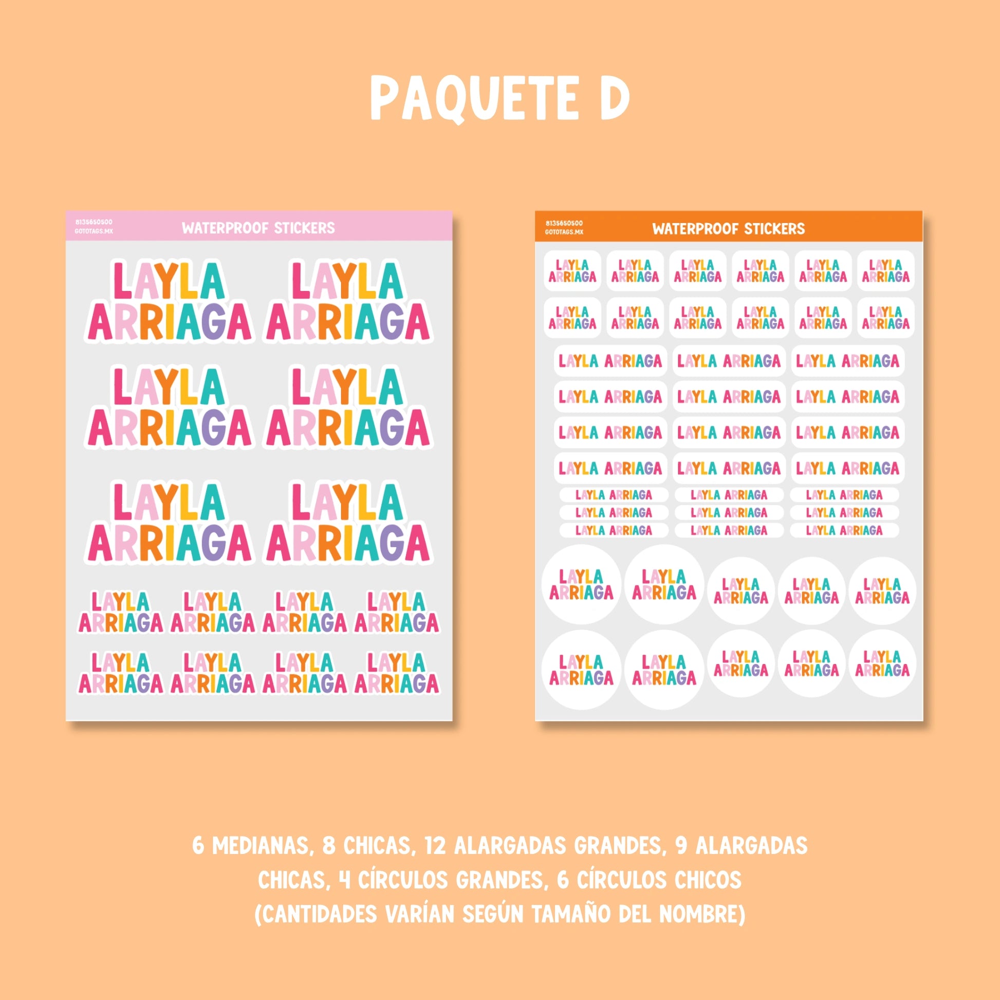 Stickers Silueta: Color 09