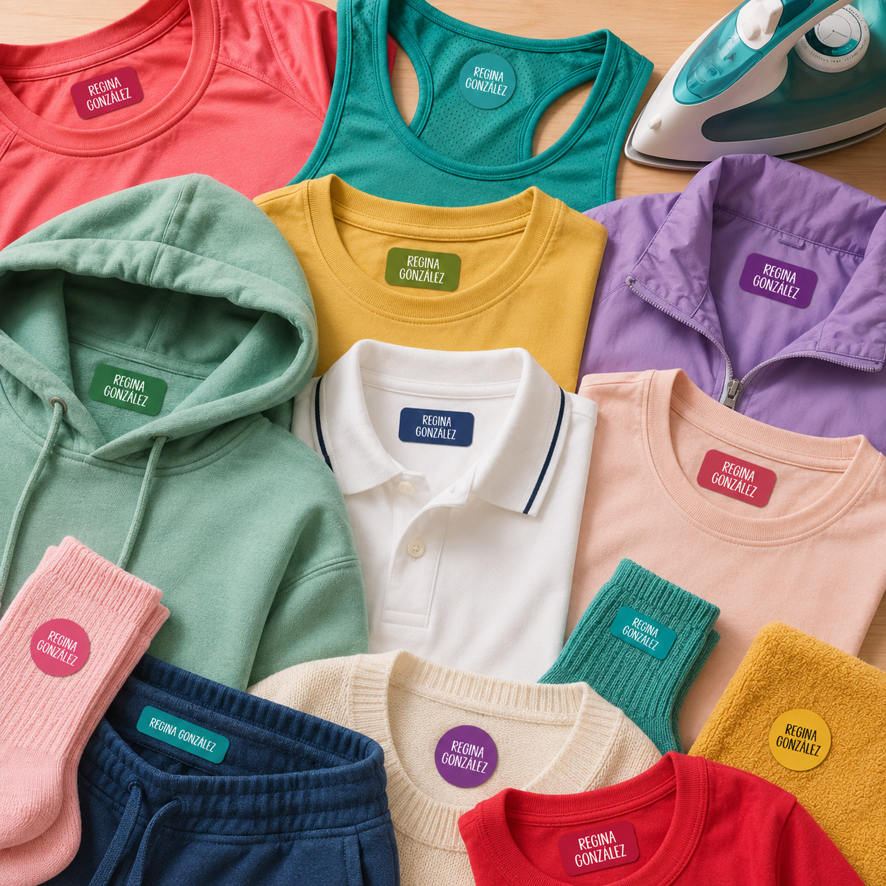 Etiquetas Ropa: Color 02
