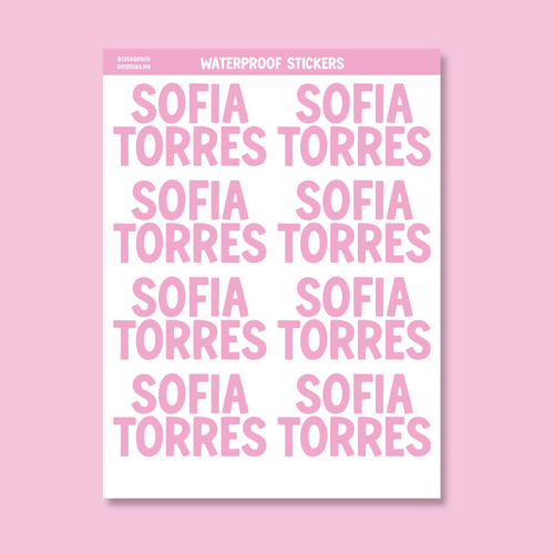 DTF Medianas un color