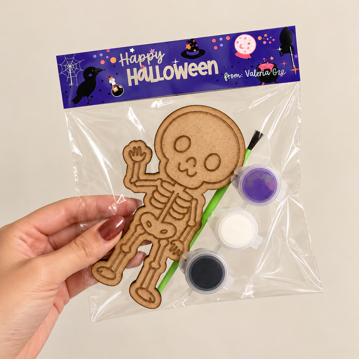 Pinta tu monito de Halloween!