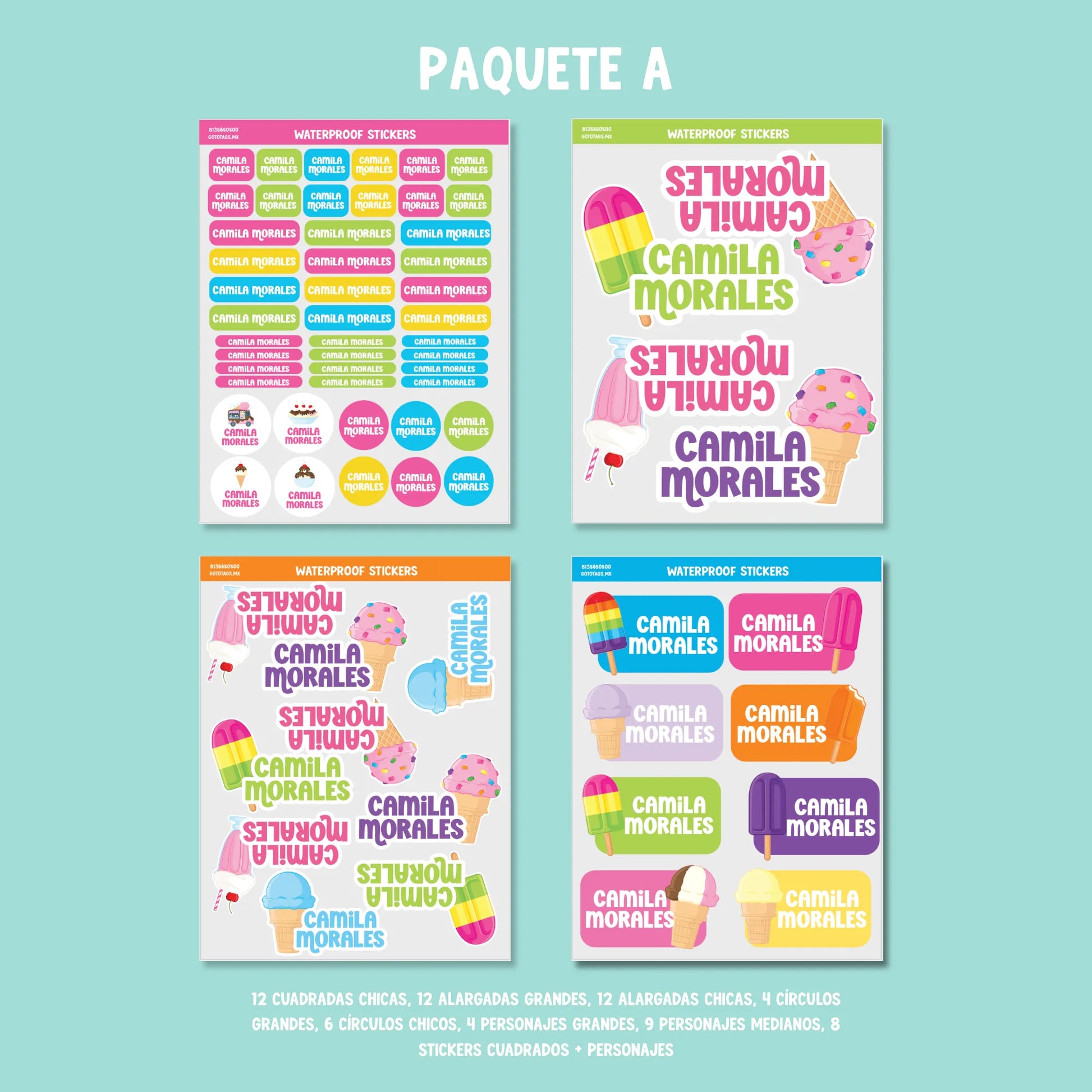 Stickers Icecream