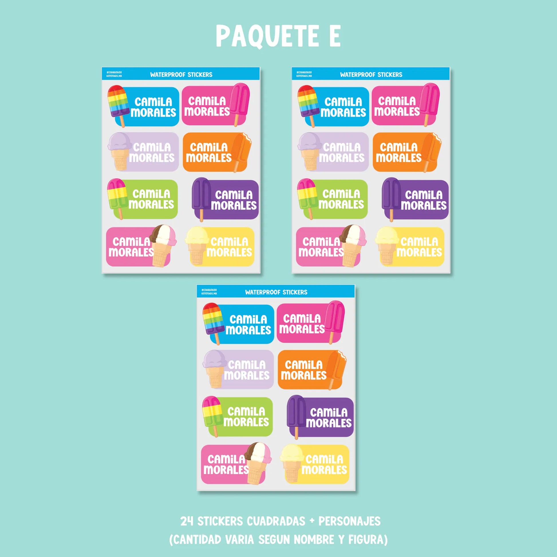 Stickers Icecream