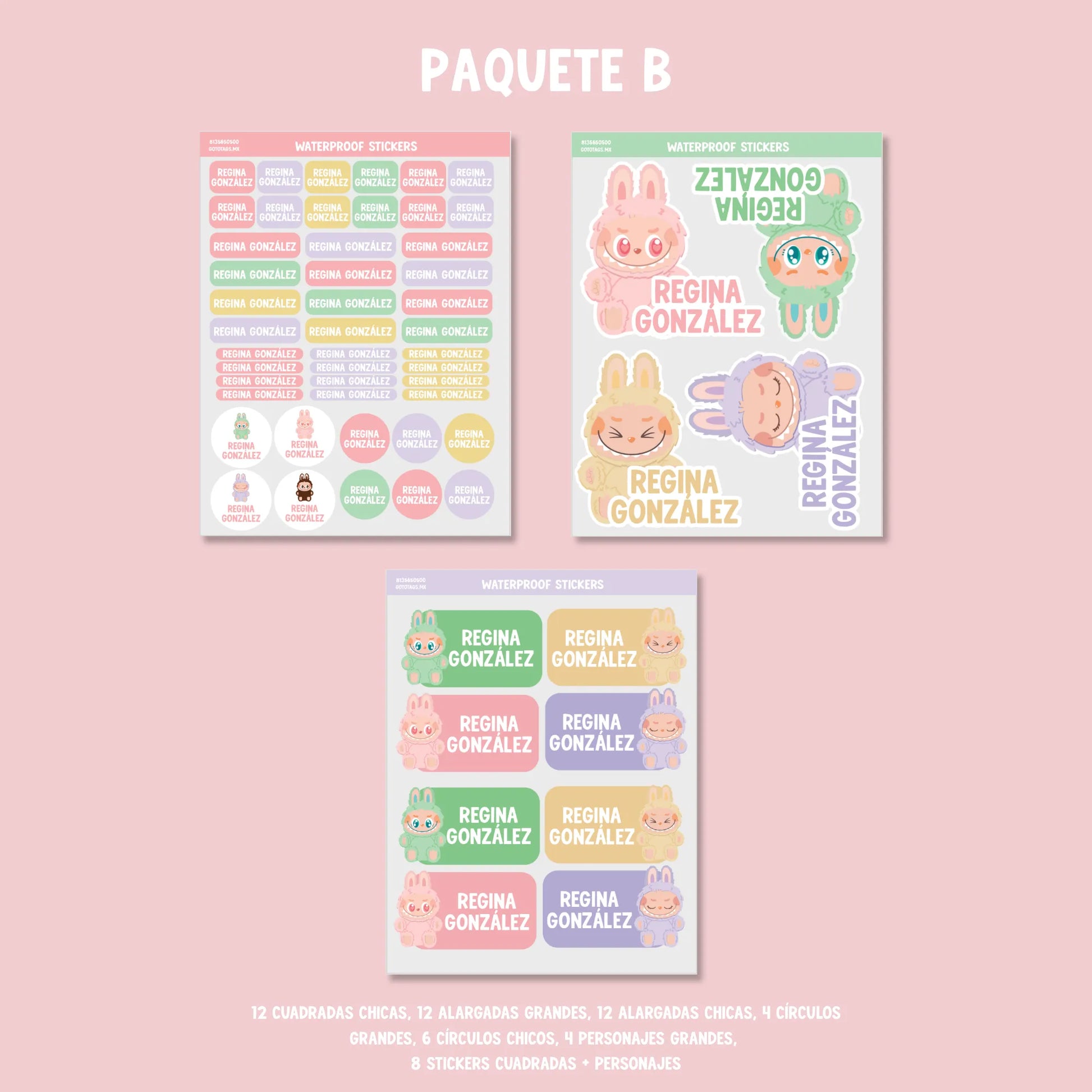Stickers Labubus