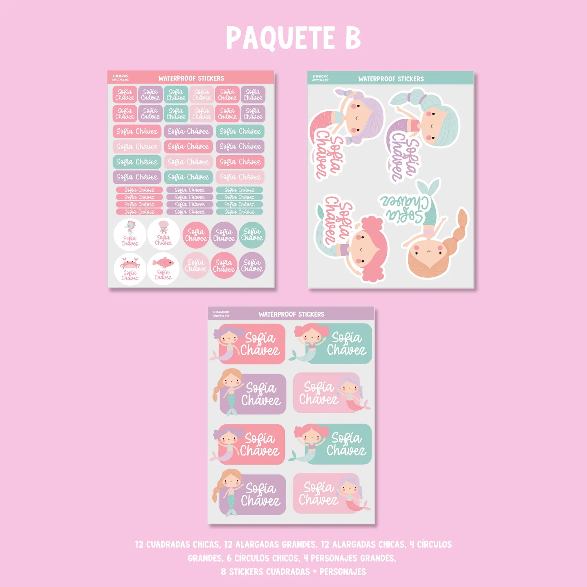Stickers Mermaids