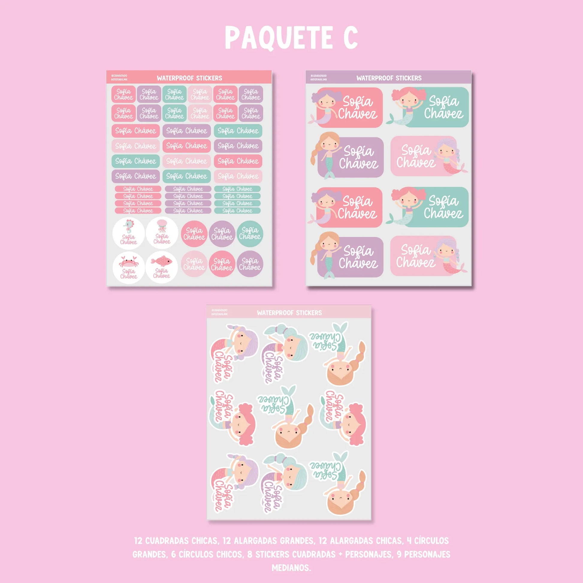 Stickers Mermaids