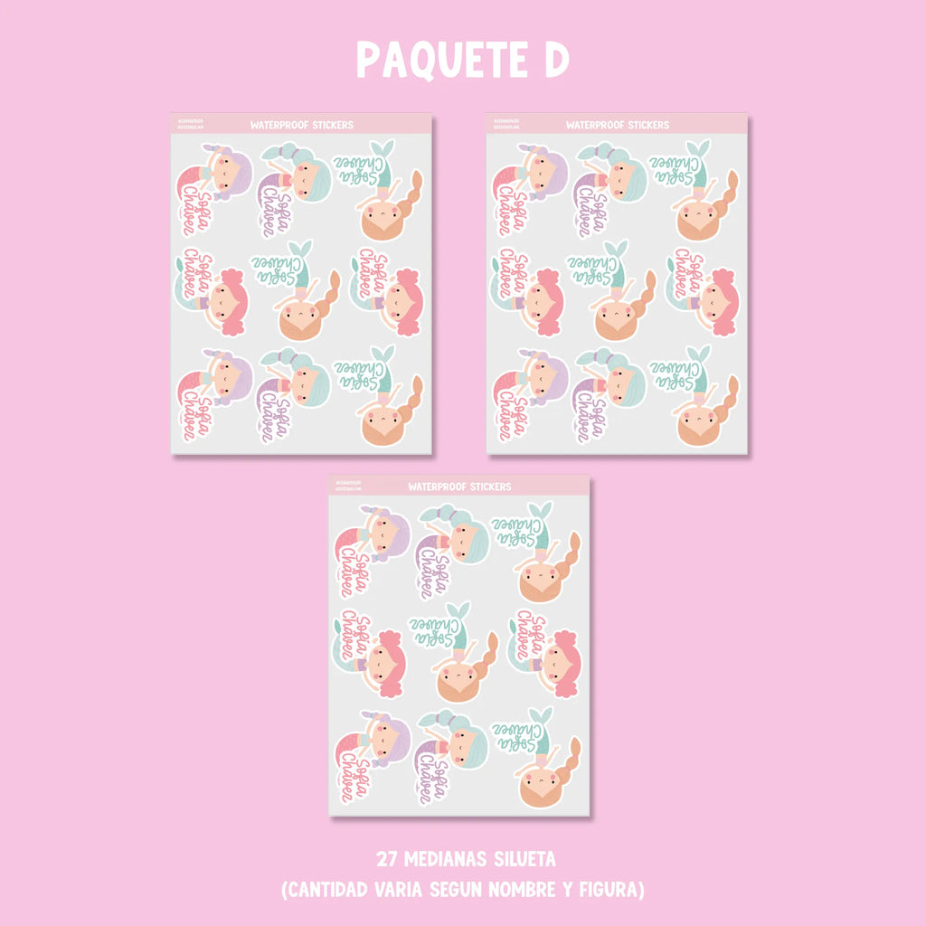 Stickers Mermaids