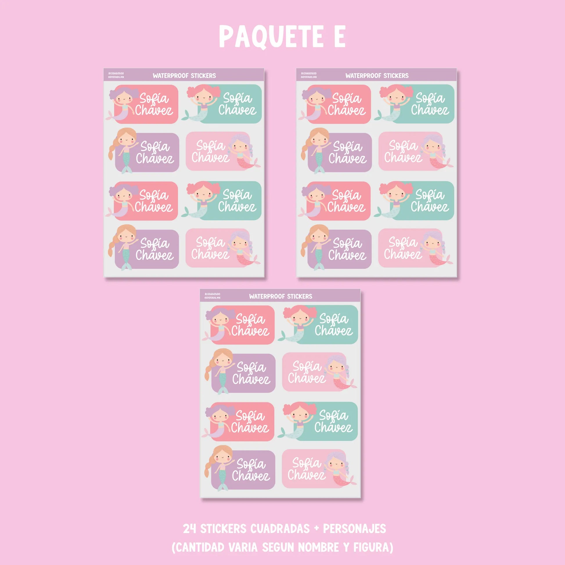 Stickers Mermaids
