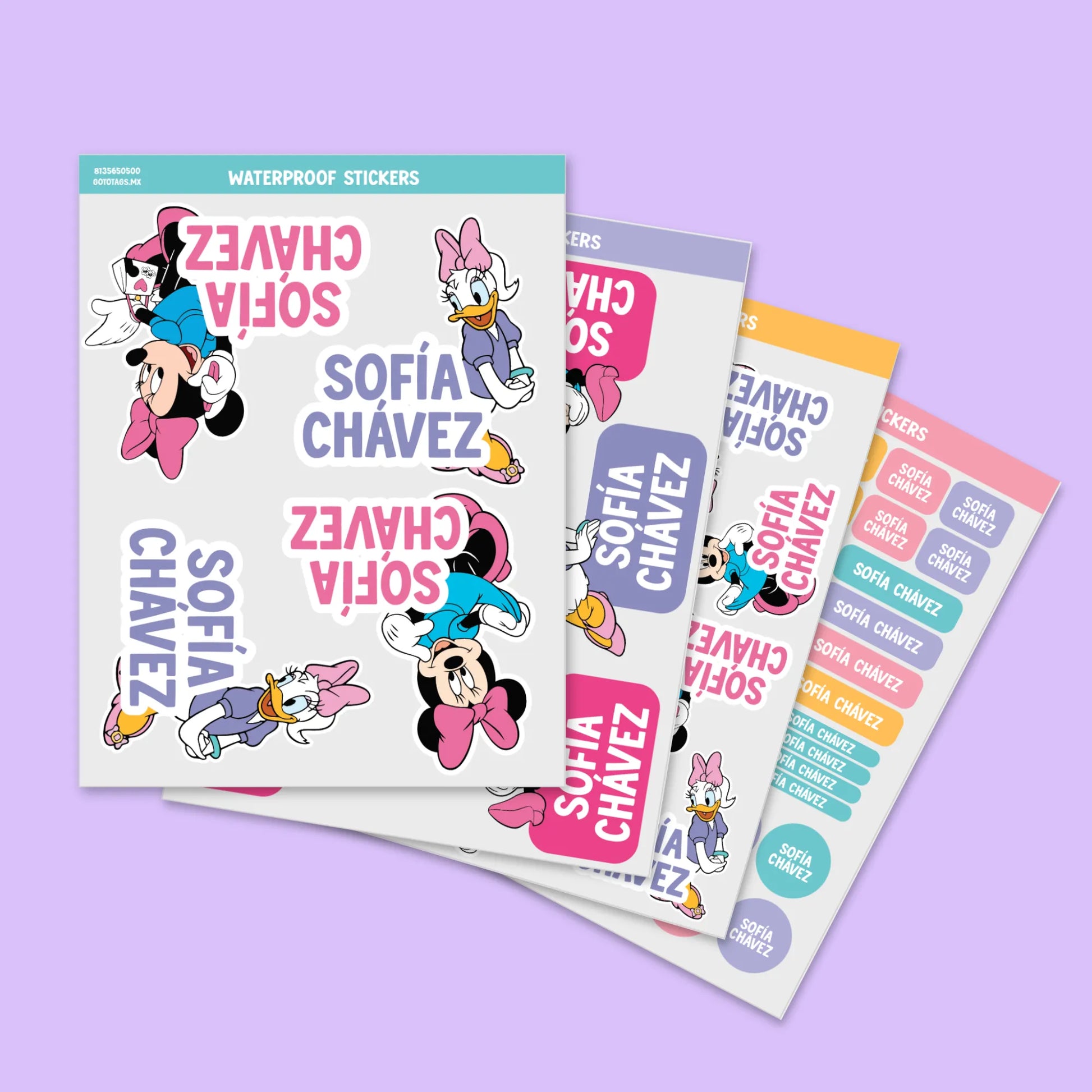 Stickers Minnie and Friends