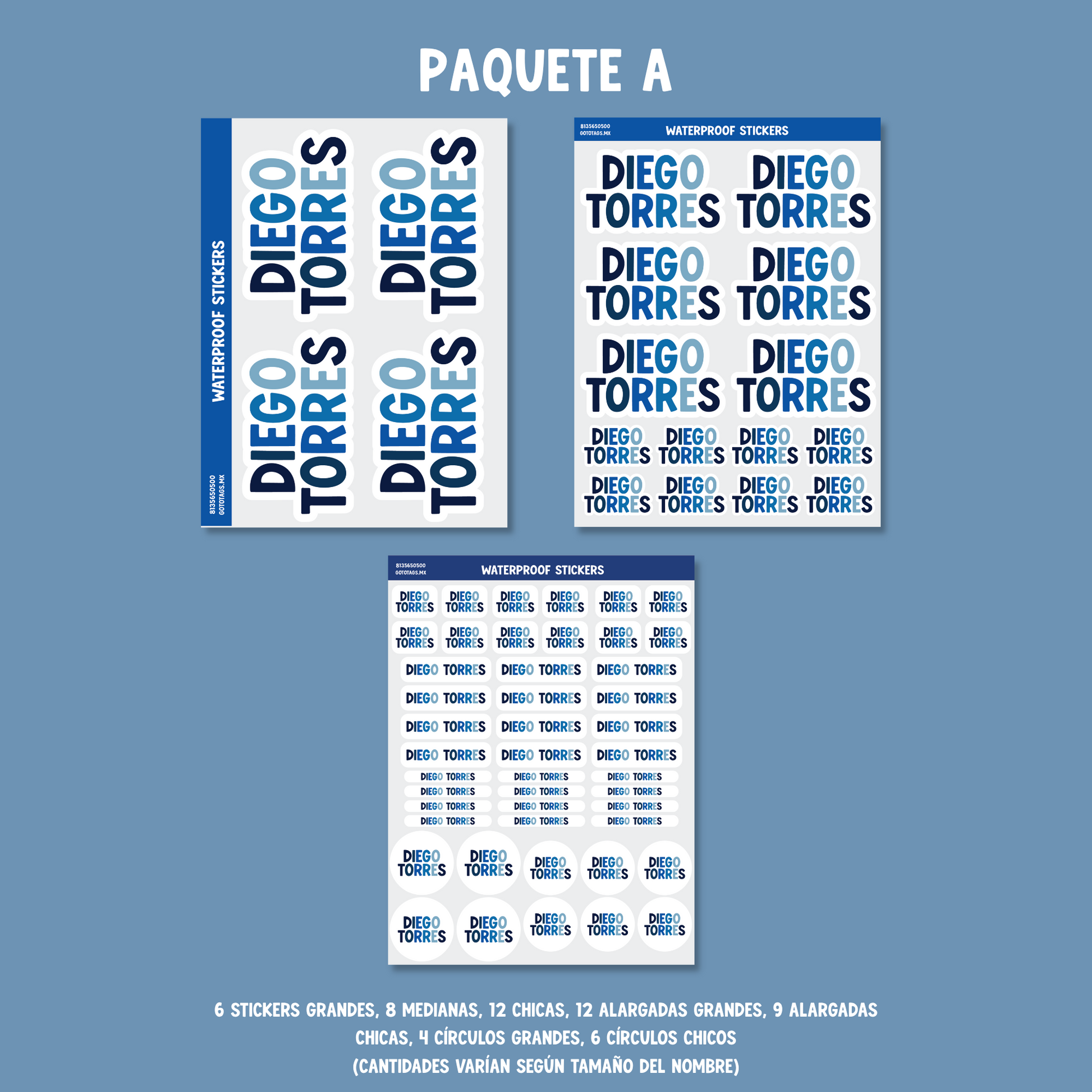 Stickers Silueta: Color 02