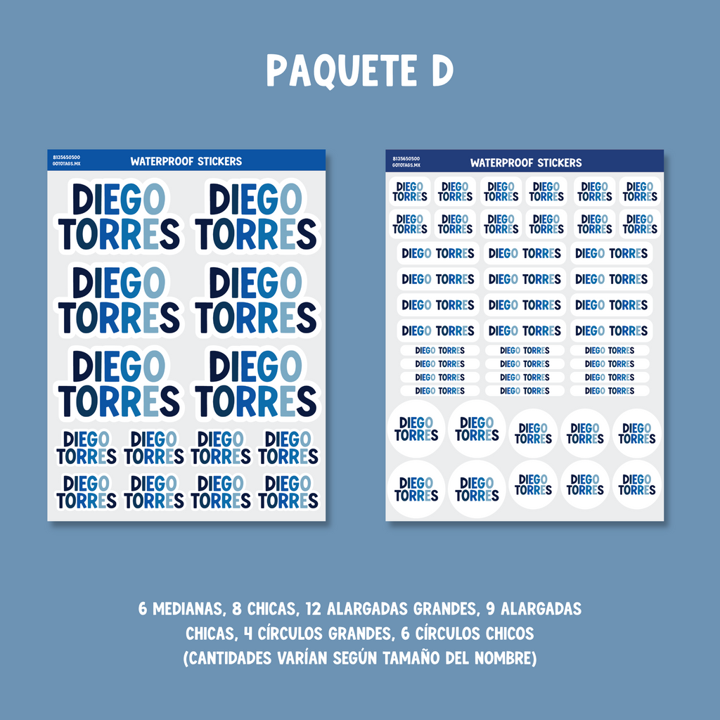 Stickers Silueta: Color 02