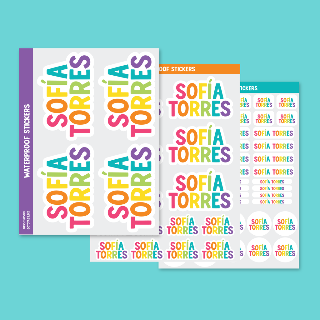 Stickers Silueta: Color 06