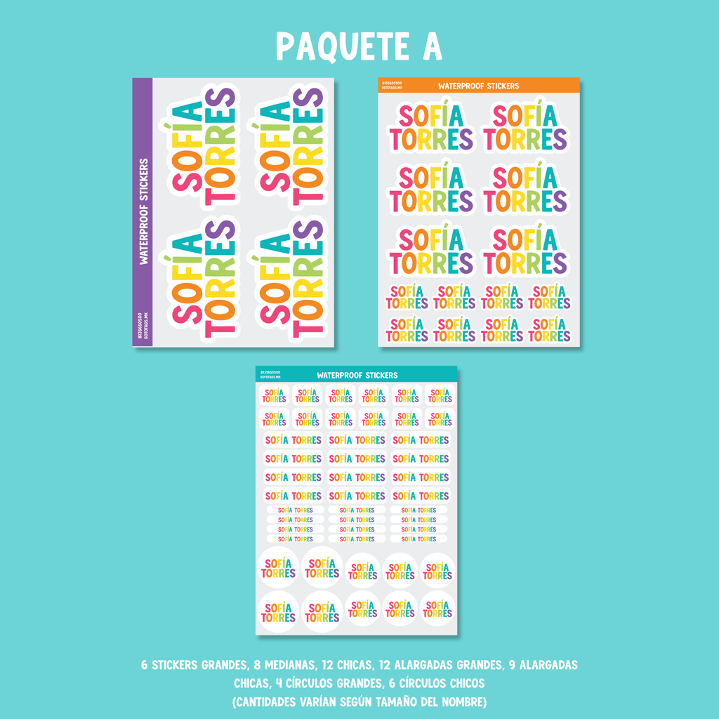 Stickers Silueta: Color 06