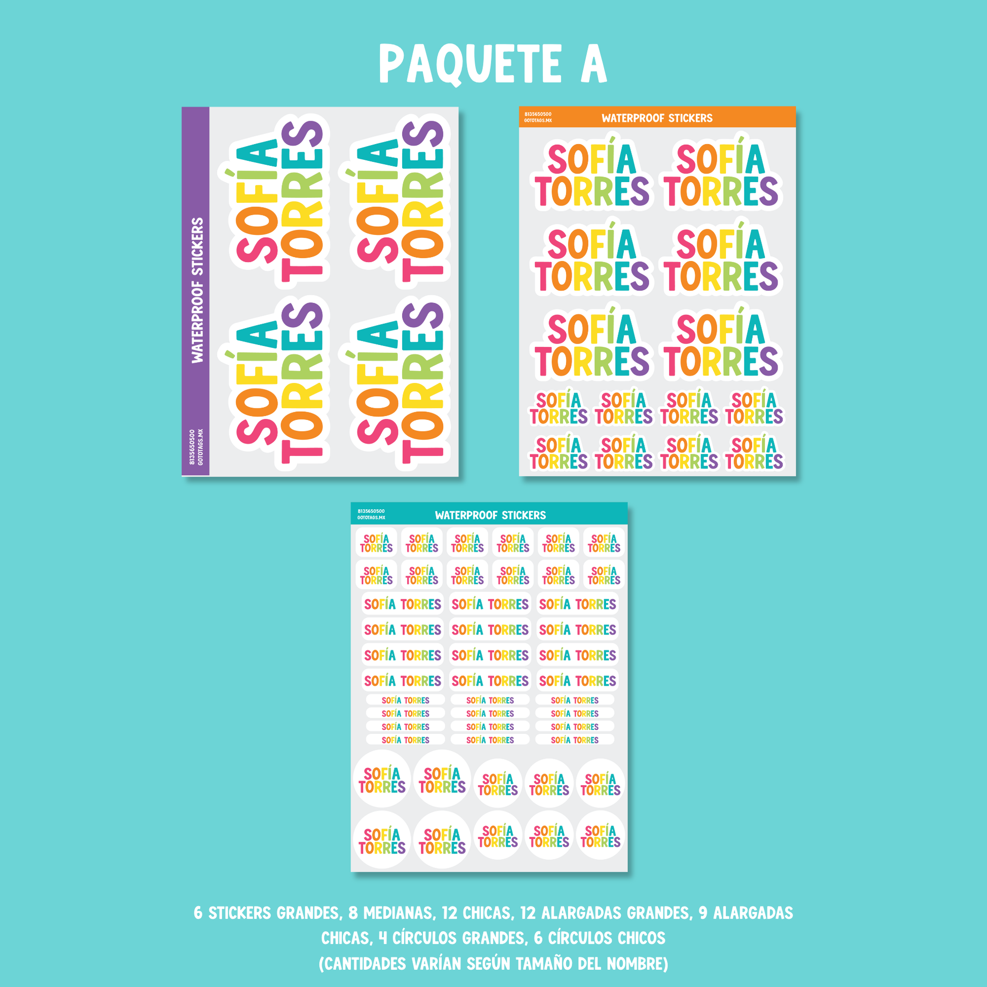 Stickers Silueta: Color 06