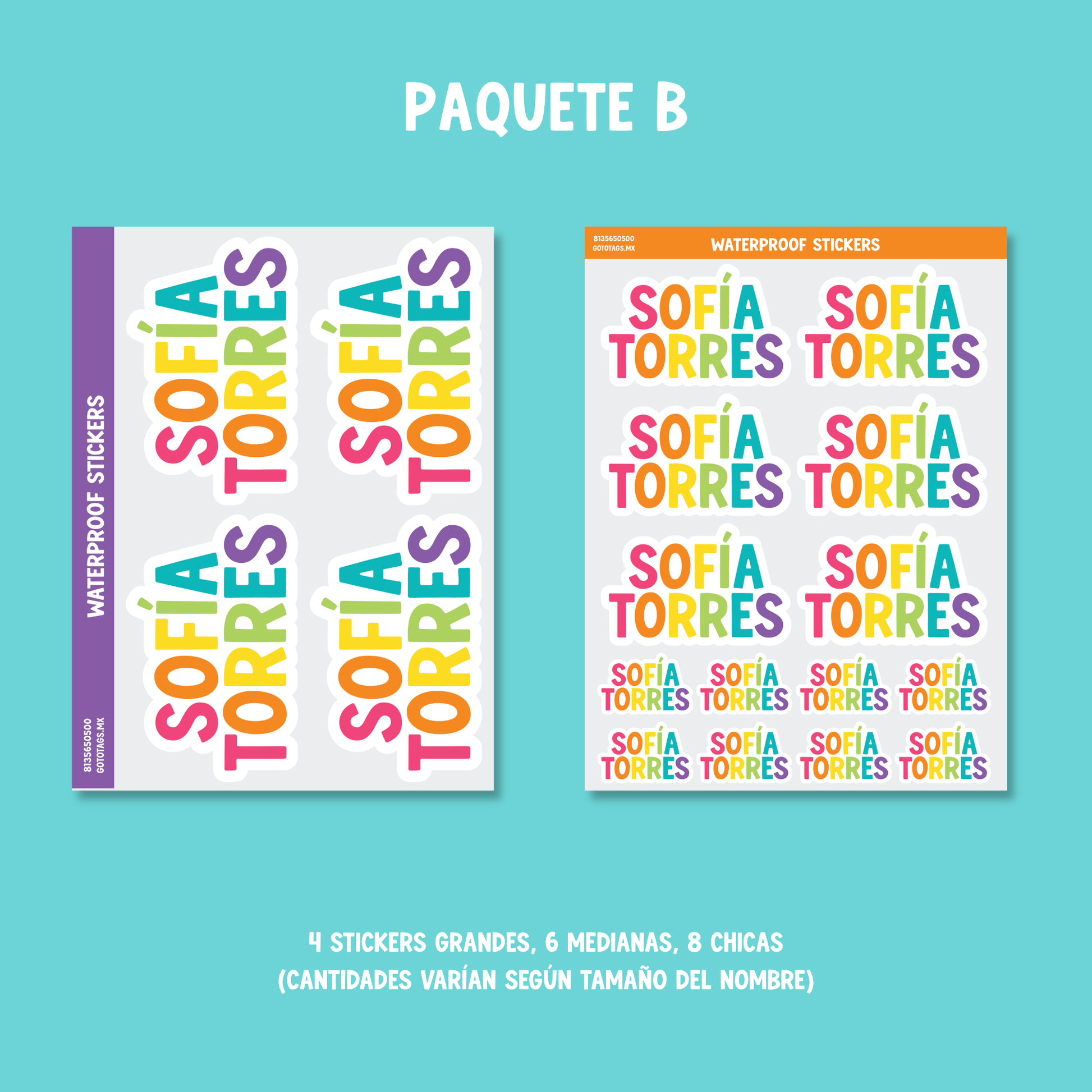 Stickers Silueta: Color 06