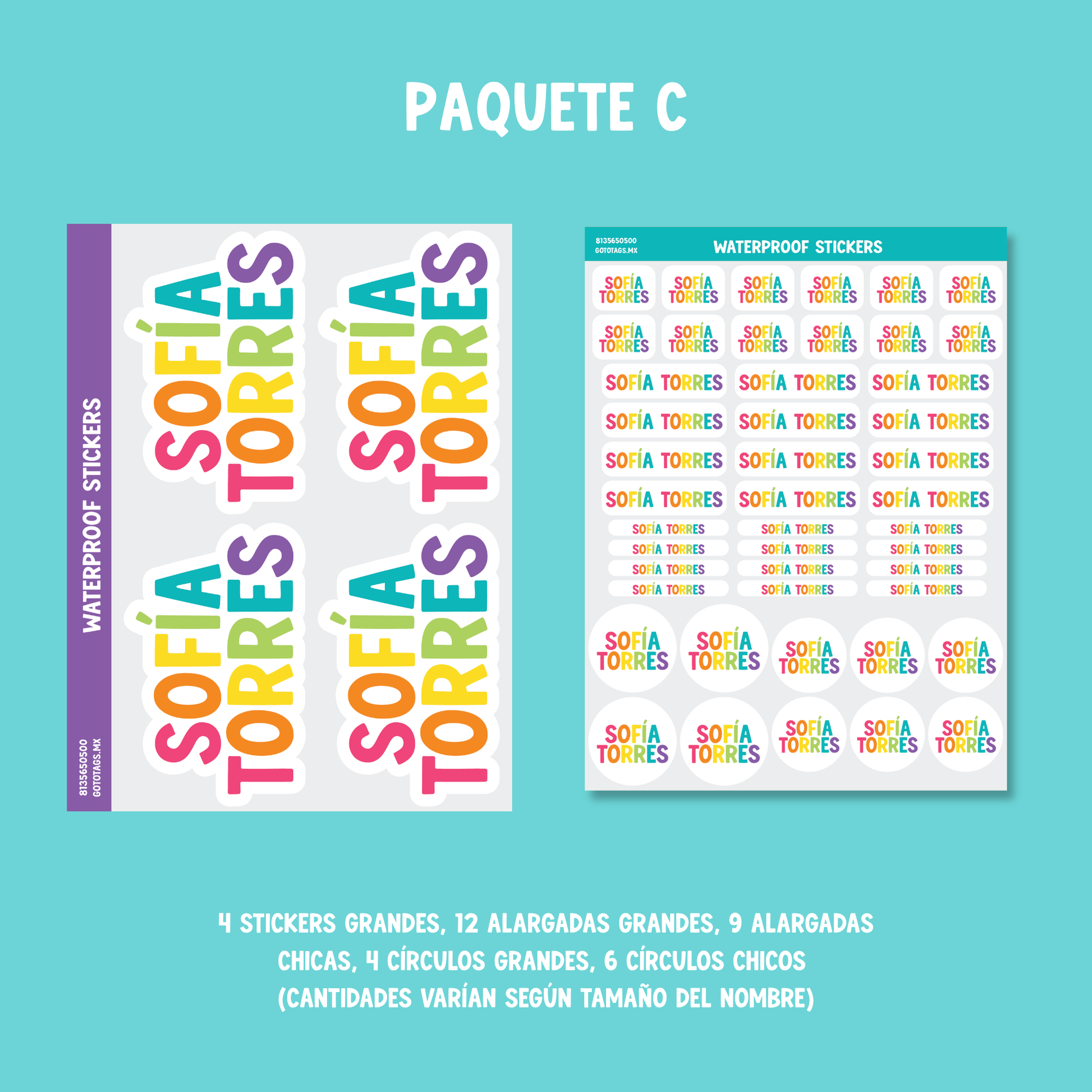 Stickers Silueta: Color 06