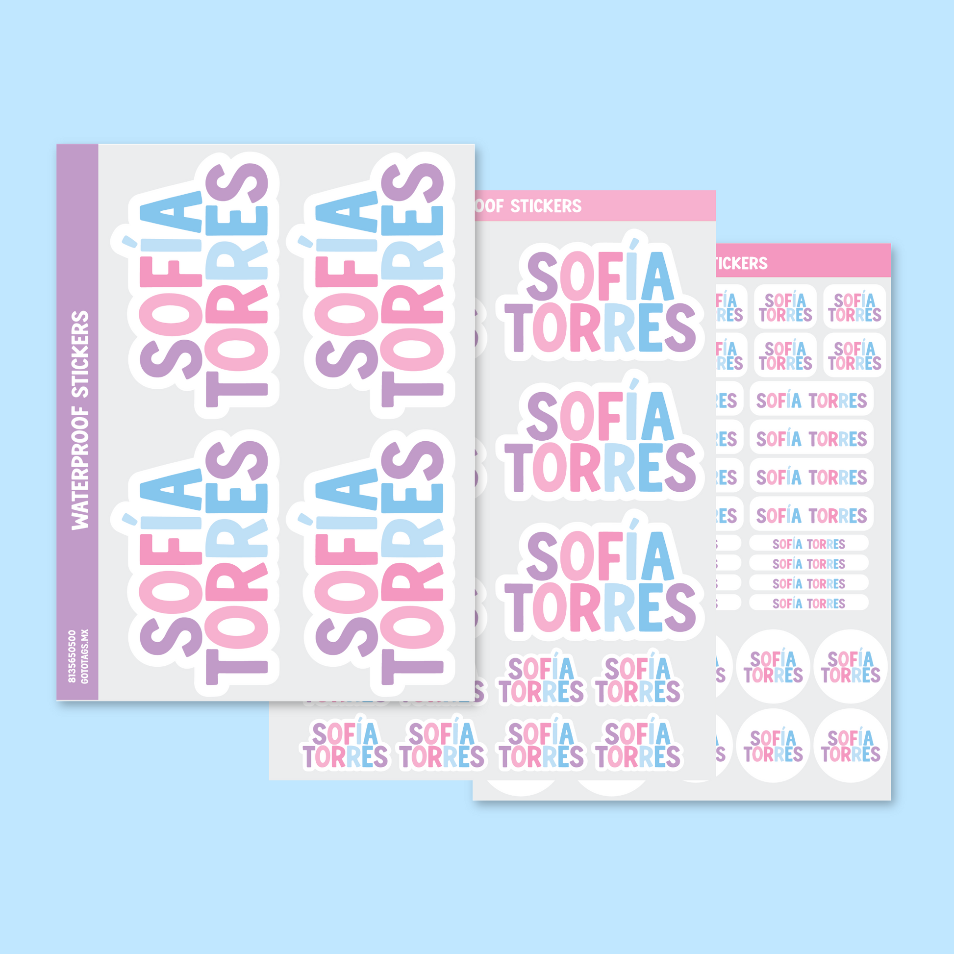 Stickers Silueta: Color 10