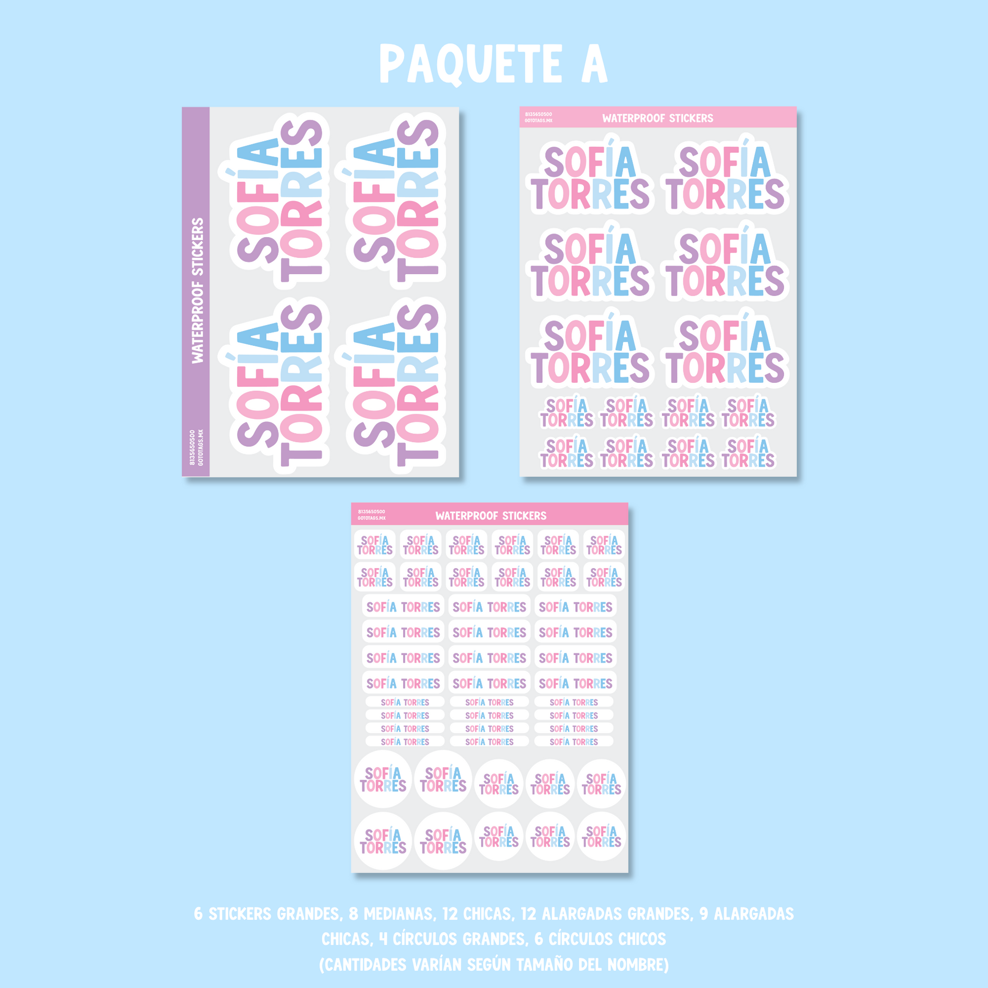 Stickers Silueta: Color 10