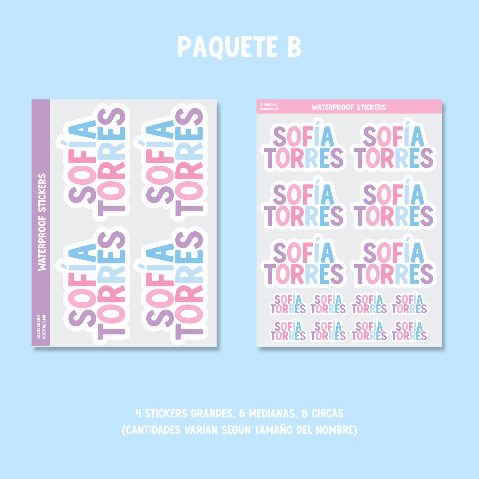 Stickers Silueta: Color 10