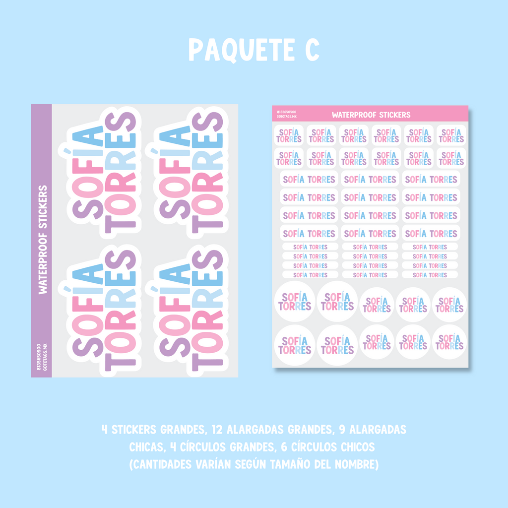 Stickers Silueta: Color 10