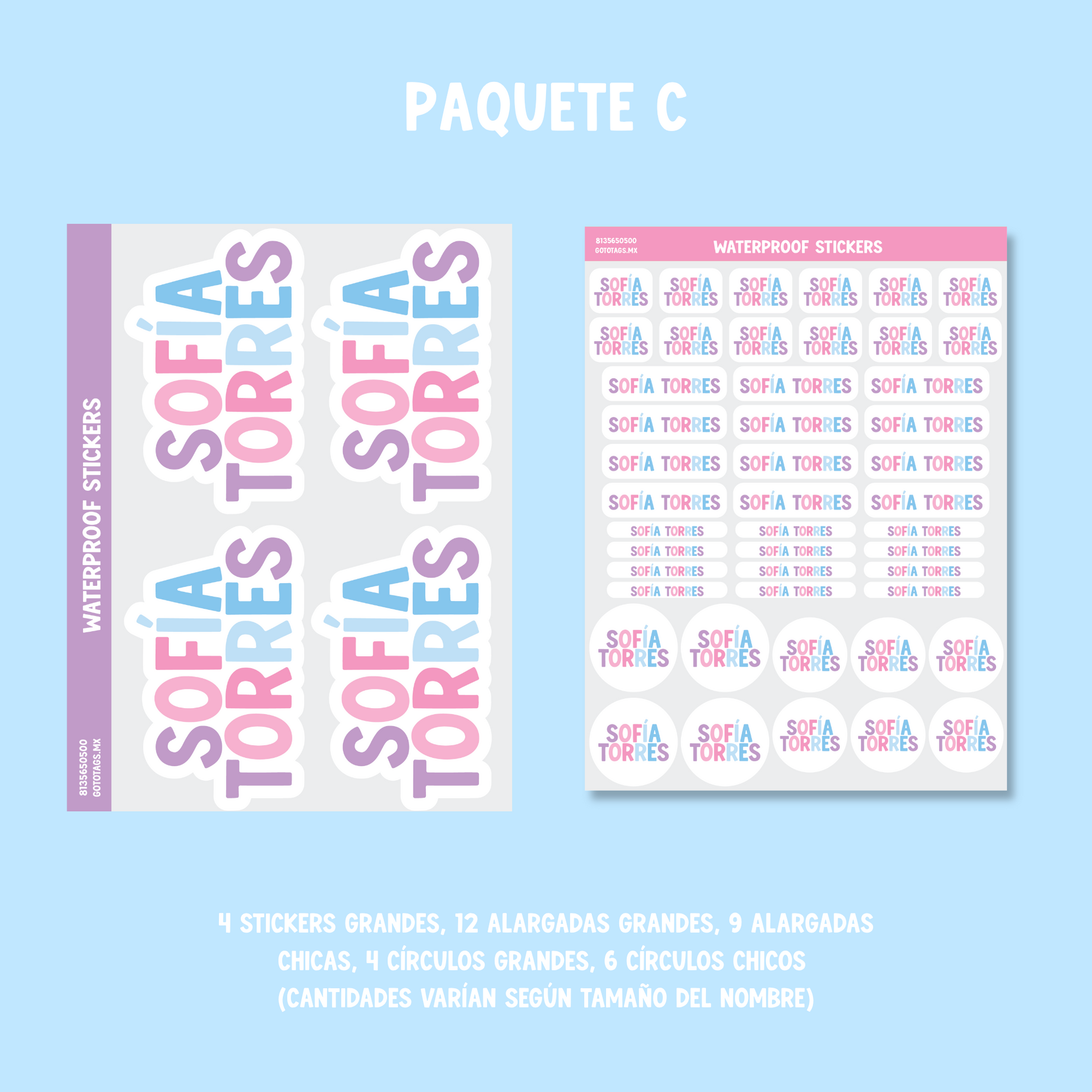 Stickers Silueta: Color 10