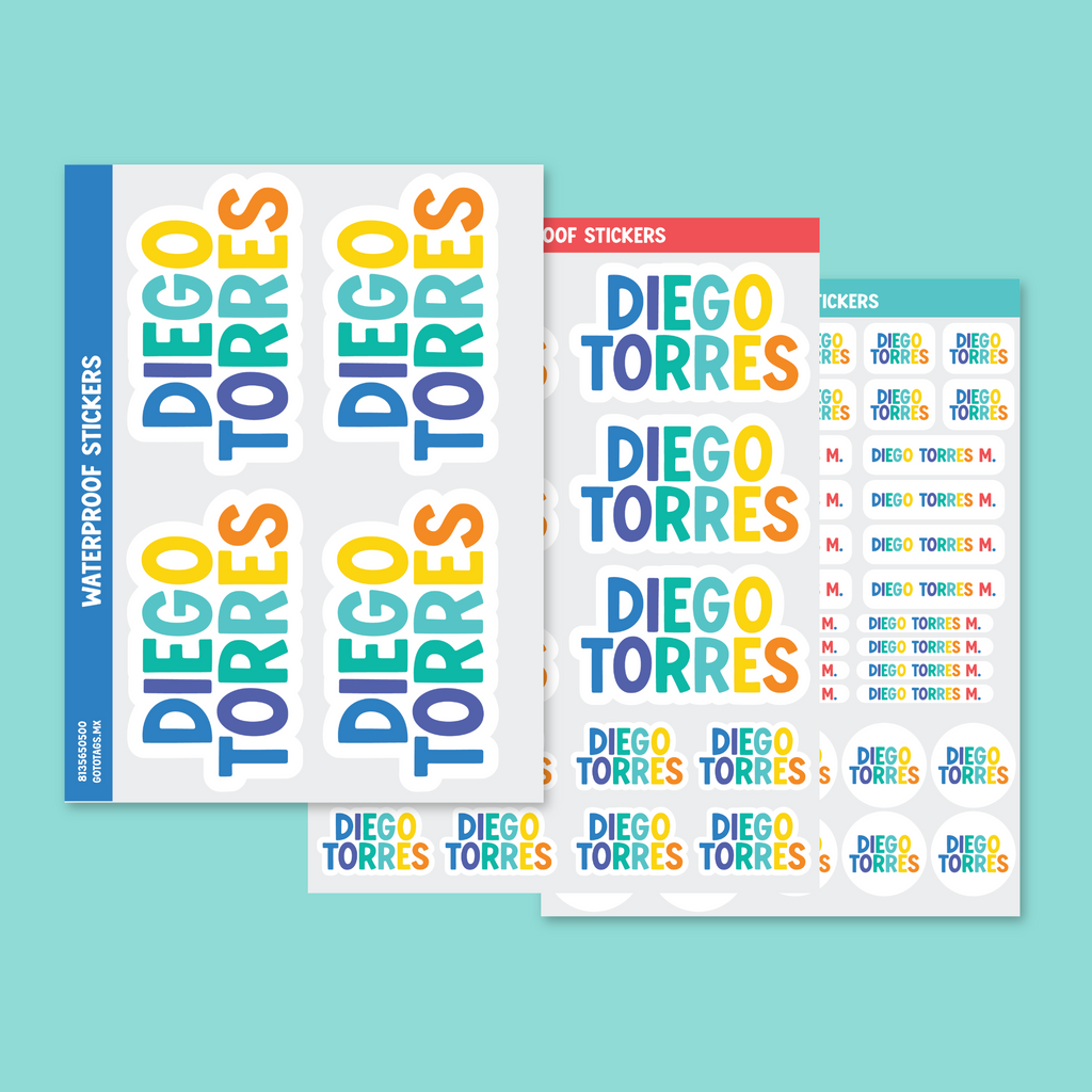 Stickers Silueta: Color 11