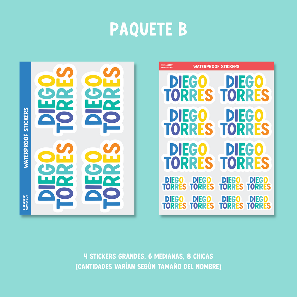 Stickers Silueta: Color 11