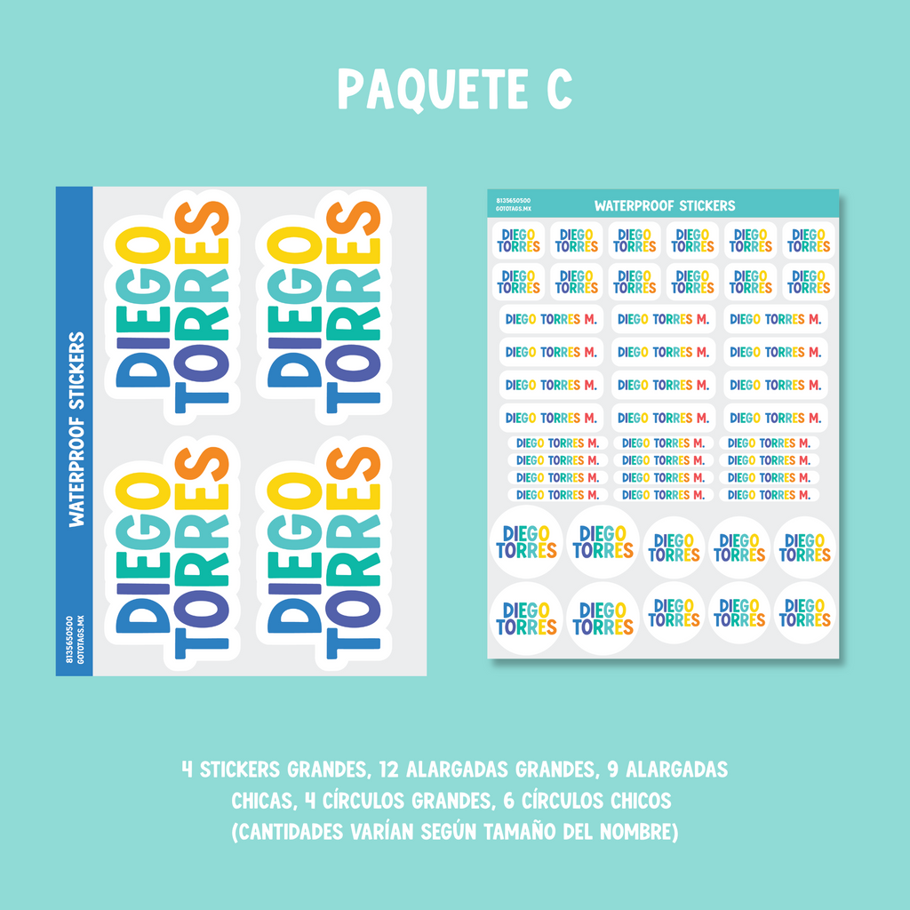 Stickers Silueta: Color 11