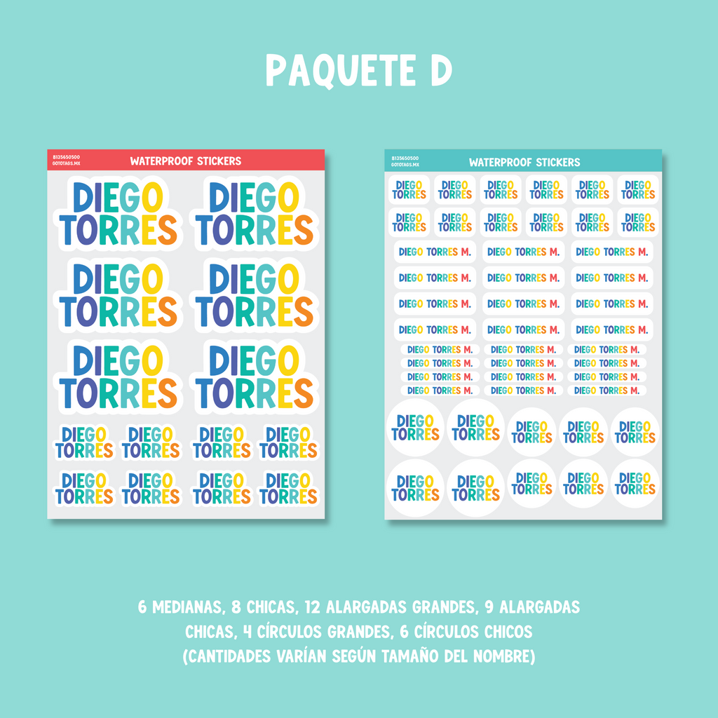 Stickers Silueta: Color 11