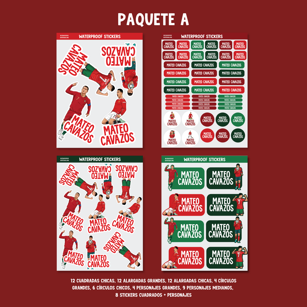 Stickers Cristiano Ronaldo
