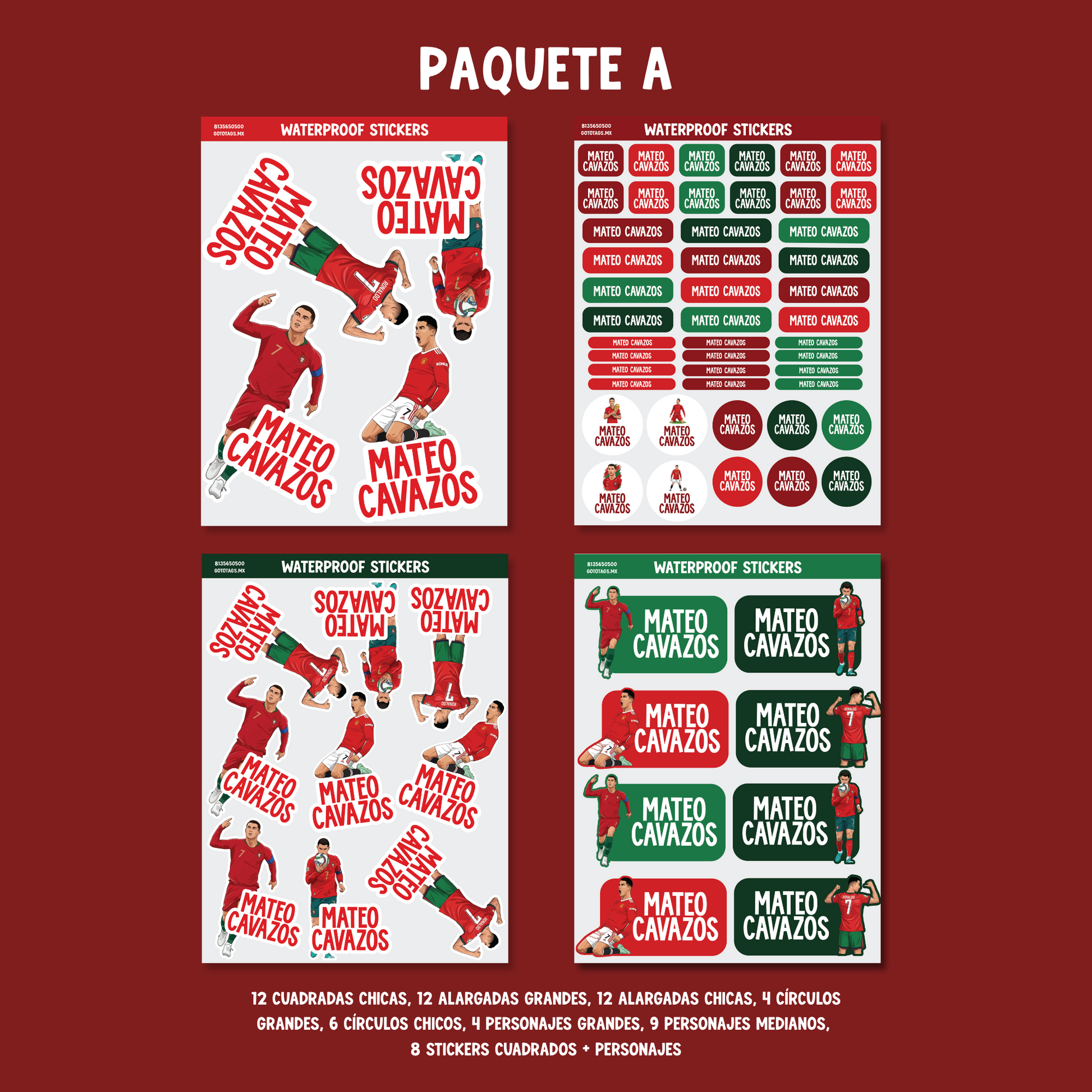 Stickers Cristiano Ronaldo
