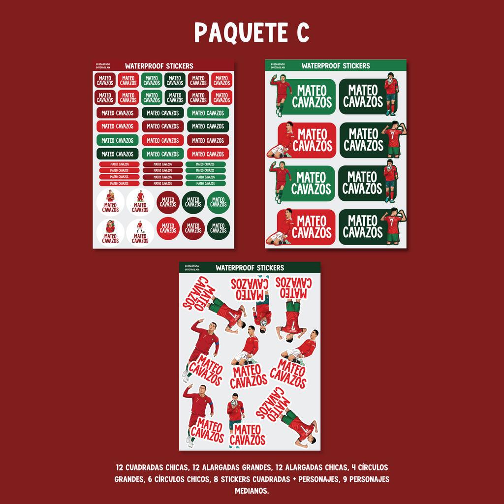 Stickers Cristiano Ronaldo
