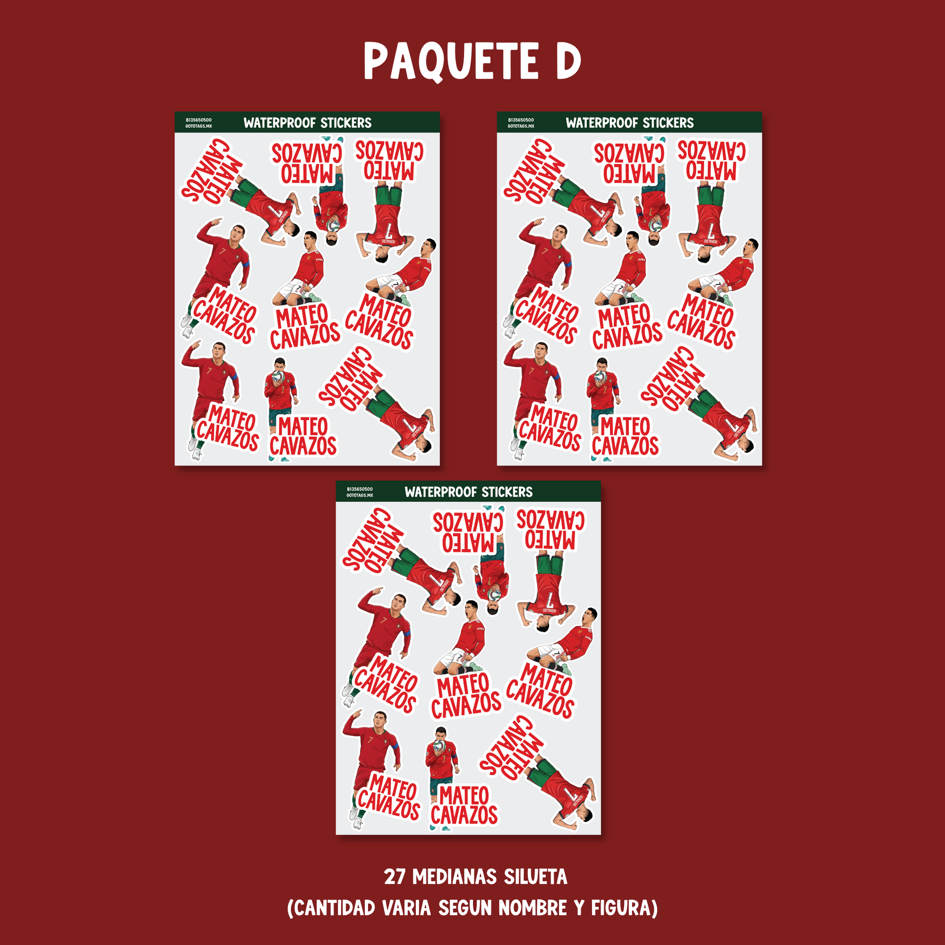 Stickers Cristiano Ronaldo