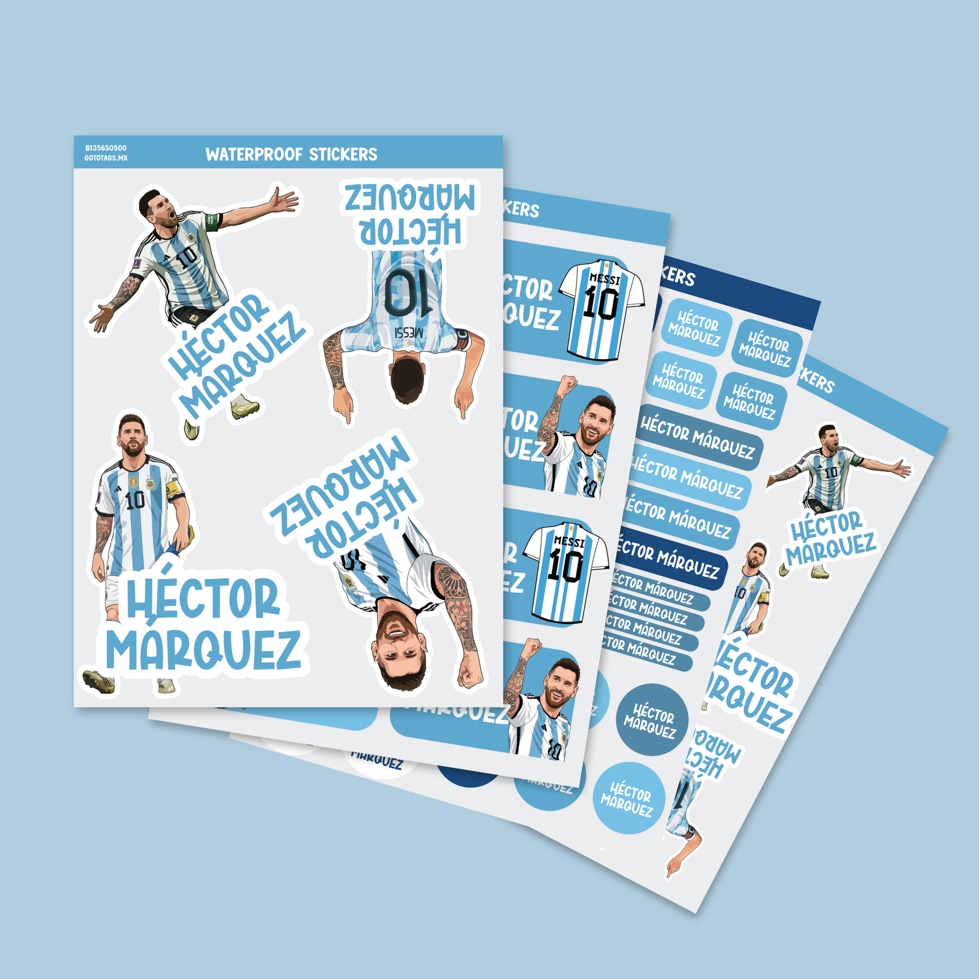 Stickers Messi