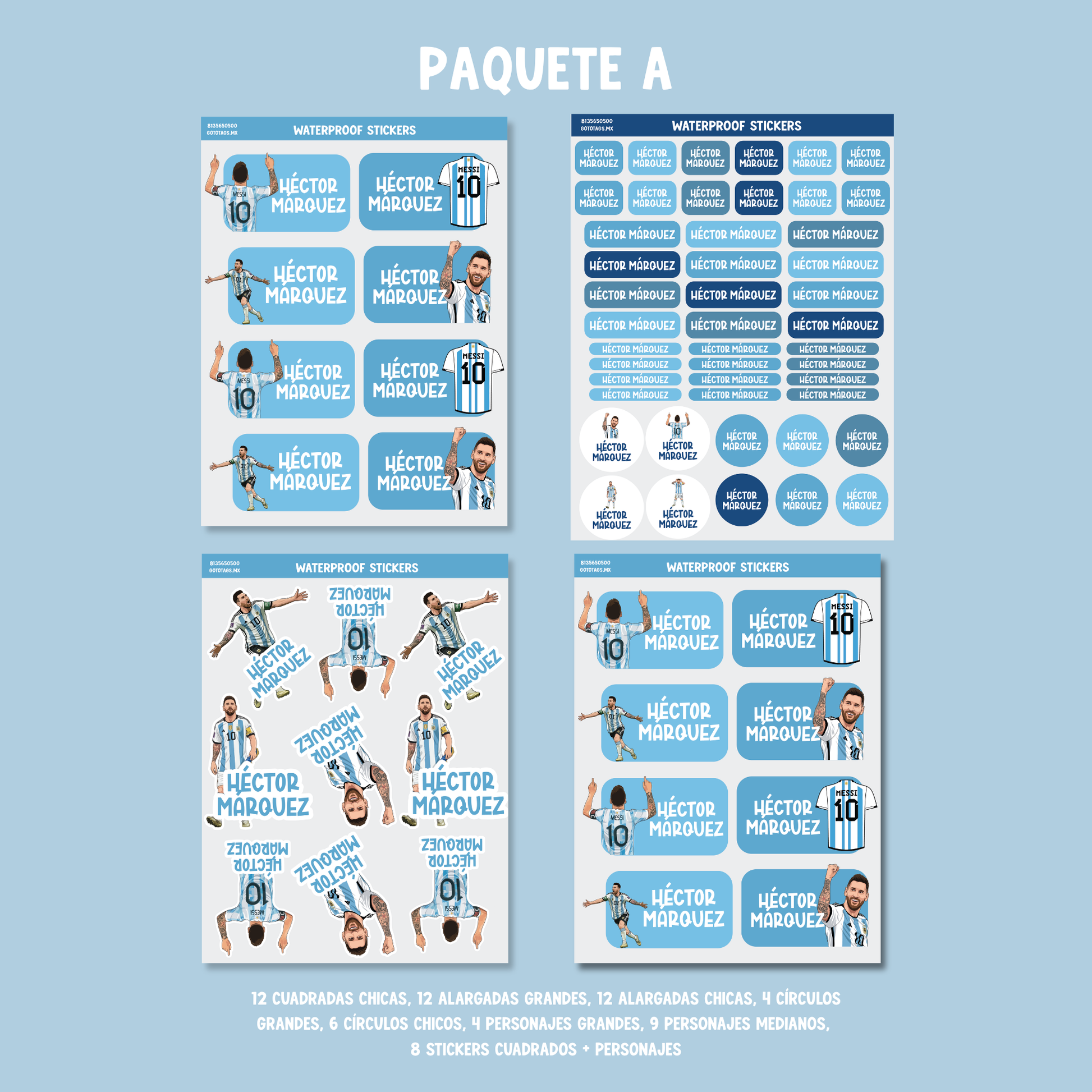 Stickers Messi