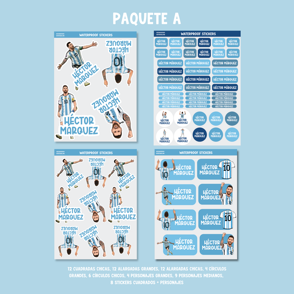 Stickers Messi