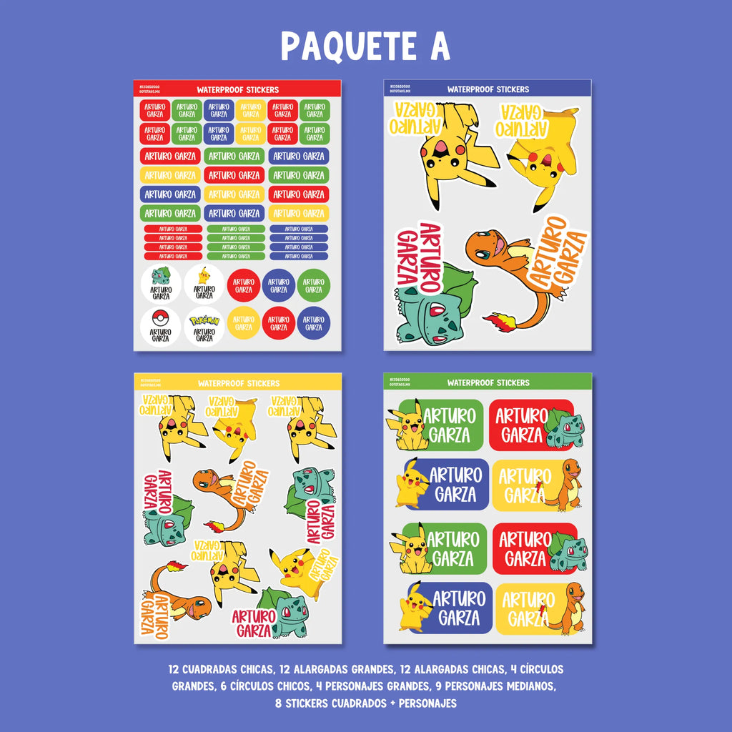 Stickers Pokemon