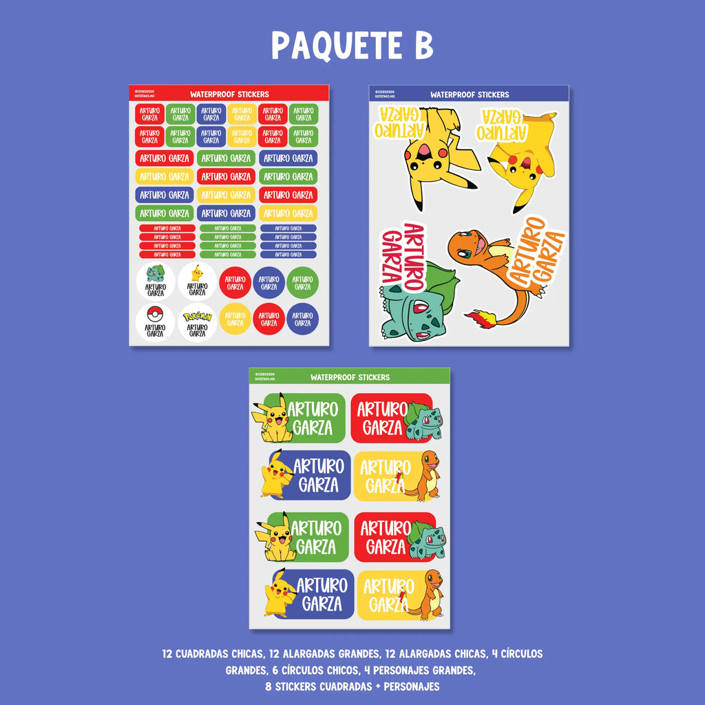 Stickers Pokemon