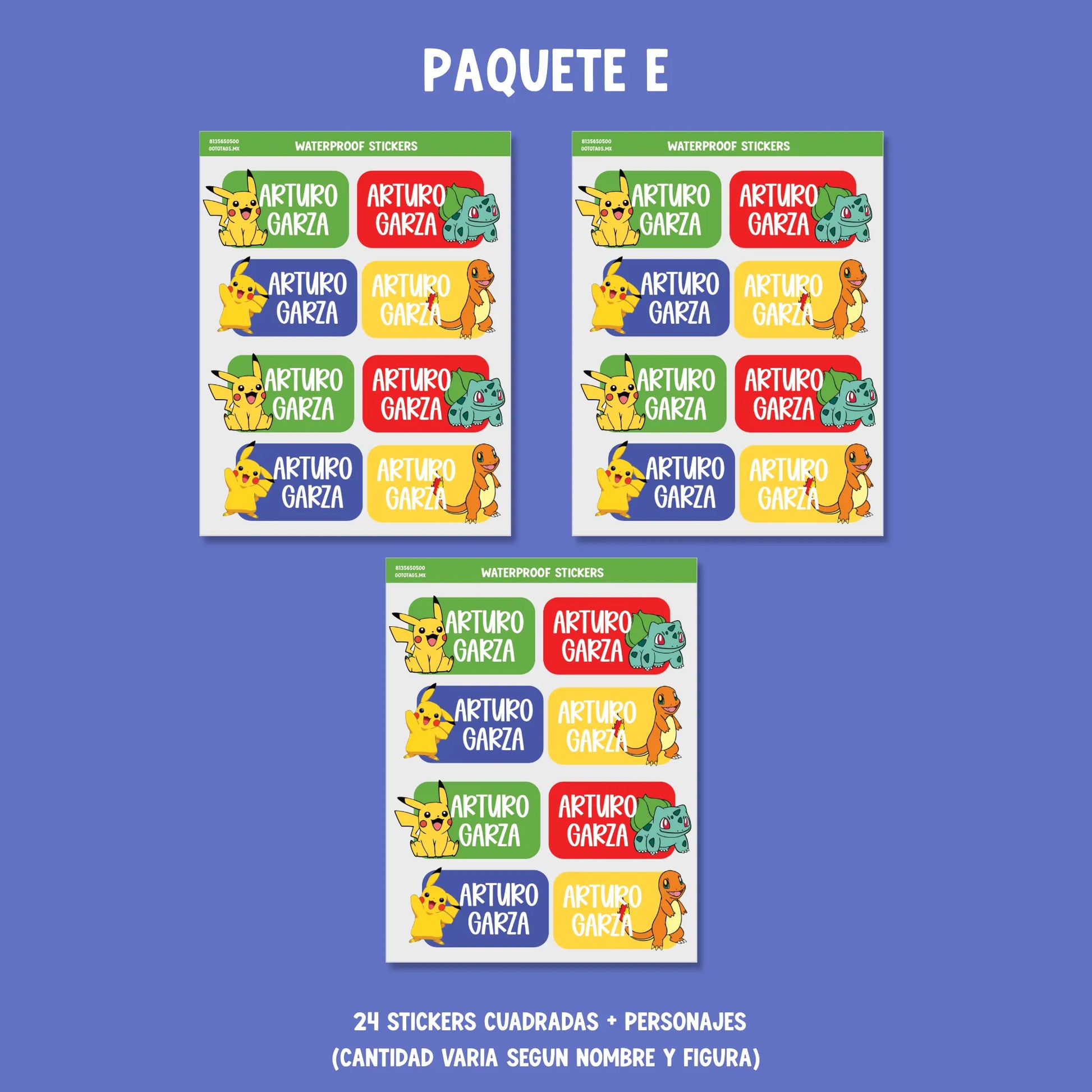 Stickers Pokemon