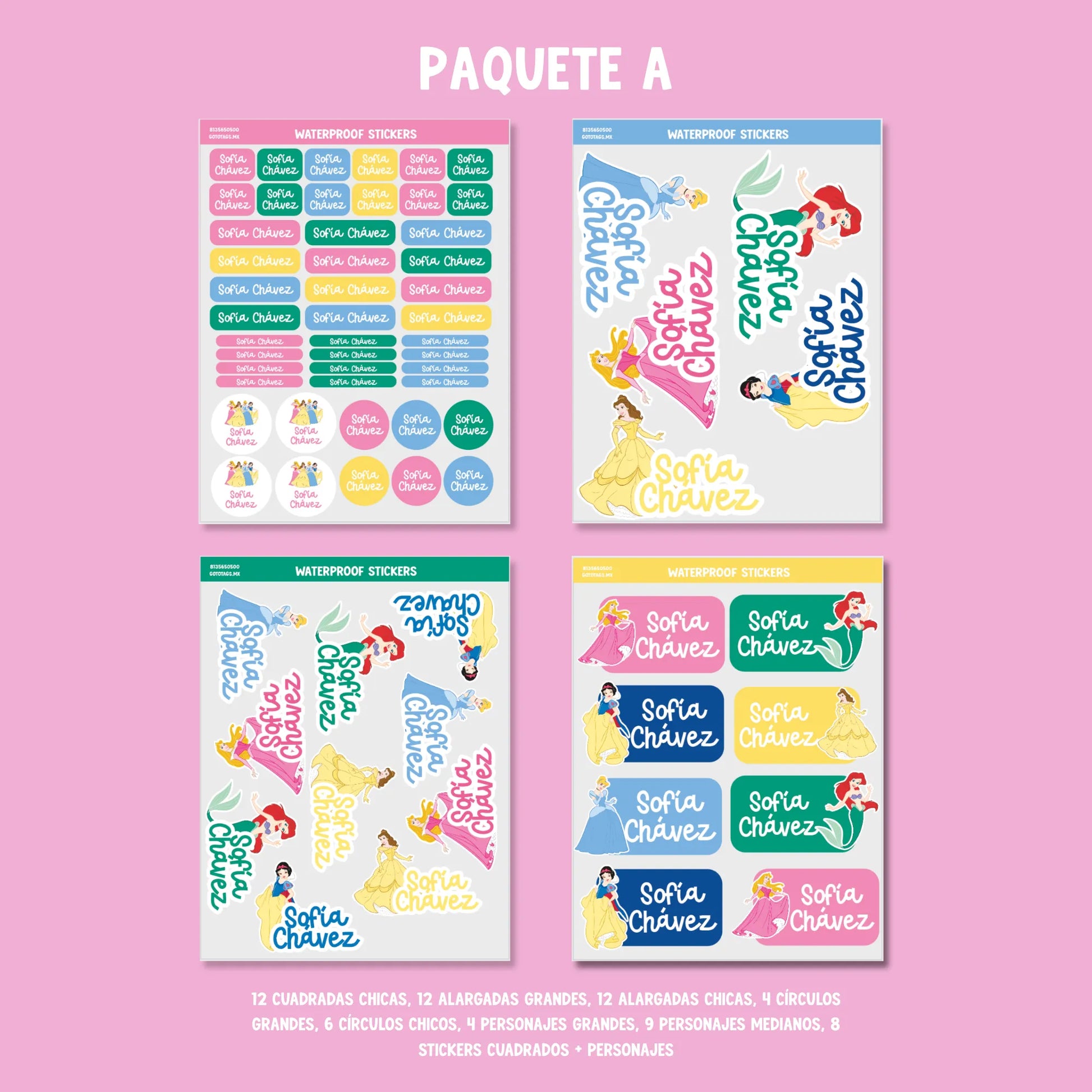 Stickers Princesas